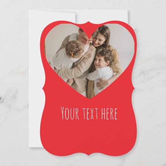 Photo collage christmas シーズンカード (正面)