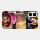 PHOTO COLLAGE CUSTOM IPHONE CASE Case-Mate iPhoneケース (裏面 (横))