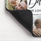 Photo Collage "Daddy" We Love You マウスパッド (コーナー)