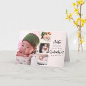 Photo Collage Godmotherモダン提案書 カード (黄色い花)