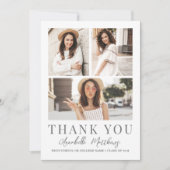 Photo Collage Graduation サンキューカード (正面)