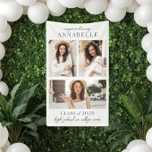 Photo Collage Graduation Party Sign 横断幕