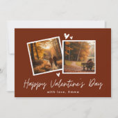 Photo Collage Happy Valentine’s Day  シーズンカード (正面)