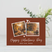Photo Collage Happy Valentine’s Day  シーズンカード (スタンド正面)