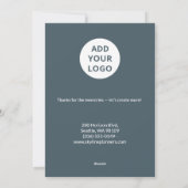 Photo Collage Holiday Card for Realtors シーズンカード (裏面)