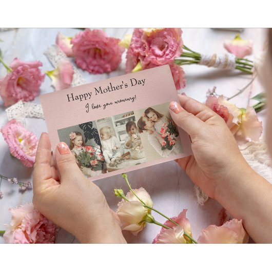 Photo Collage & Message - Personalized Gift |  ポストカード