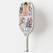 Photo Collage Monogram Picture ピックルボールラケット (左)