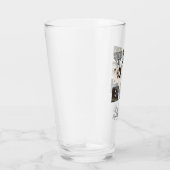 PHOTO COLLAGE Newlywedsパーソナライズされたの8結婚倍 タンブラーグラス (右)