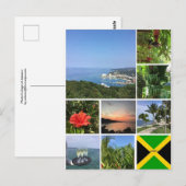Photo Collage of Jamaica ポストカード (正面/裏面)