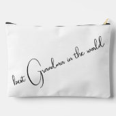 Photo Collage We Love You 最高の Granda  Ever アクセサリーポーチ (裏面)