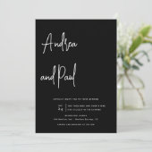 Photo Collage Wedding | Qr Code Invitations 招待状 (スタンド正面)