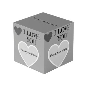 Photo Cube I Love you フォトキューブ