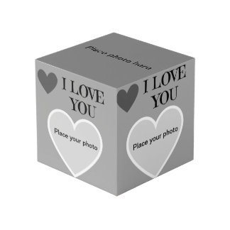 Photo Cube I Love you フォトキューブ