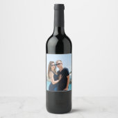 PHOTO CUSTOM WINE LABEL ワインラベル (正面)