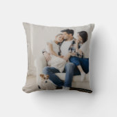 Photo Customised Pillow With Picture Throw Pillows クッション (正面)
