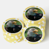 photo d'aigle ポーカーチップ (積み重ね)