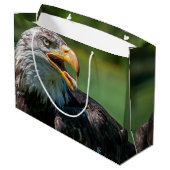 photo d'aigle ラージペーパーバッグ (裏面アングル)