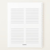 Photo Dailyプランナーin ANY Color - HAMbWG プランナー手帳 (裏面)