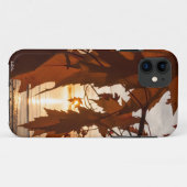 photo de feuilles d'érables rouge Case-Mate iPhoneケース (裏面(横))