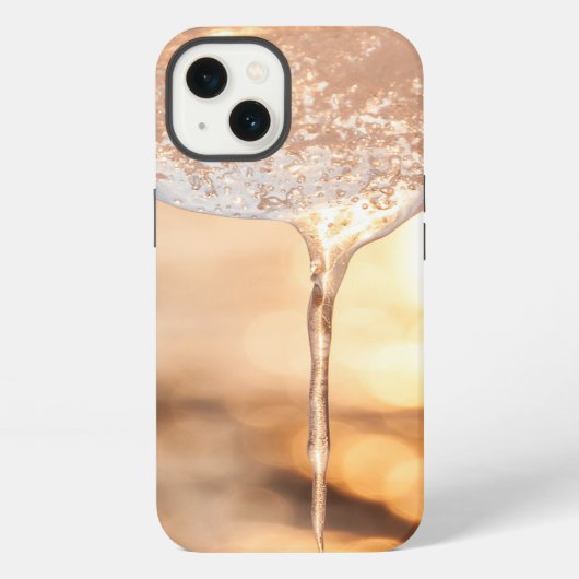 photo de glace iPhoneケース (裏面)
