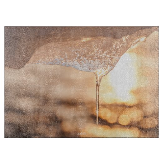 photo de la glace カッティングボード (正面)