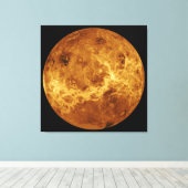 Photo de la planète Vénus キャンバスプリント (インサイチュ (ウッドフロア))