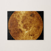 Photo de la planète Vénus ジグソーパズル (横)