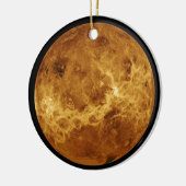 Photo de la planète Vénus セラミックオーナメント (左)