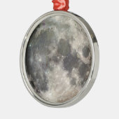 Photo de la pleine Lune メタルオーナメント (左)