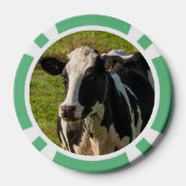 photo de vache ポーカーチップ (裏面)