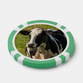 photo de vache ポーカーチップ (シングル)