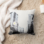 photo de ville la nuit クッション (ブランケット)