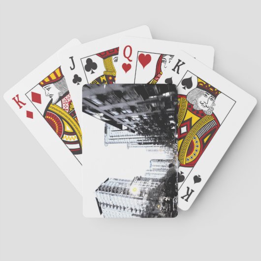 photo de ville la nuit トランプ (裏面)