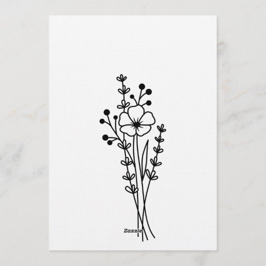 Photo Dirty Thirty 30th Birthday Invitation  招待状 (裏面)