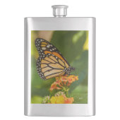 photo d'un papillon sur une fleur フラスク (正面)