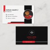 photo edating Business Card 名刺 (正面/裏面)