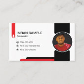 photo edating Business Card 名刺 (正面)