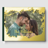 Photo Elegant Foil Frame Guestbook Guest Book  ゲストブック (正面)