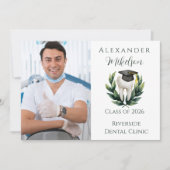 Photo Elegant Laurel Dental Graduation 案内状 (正面)
