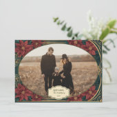 Photo Emerald Baroque Christmas シーズンカード (スタンド正面)