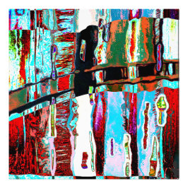 Photo Enlargement – Collapse Reflection Abstract  フォトプリント