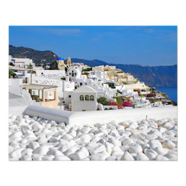 Photo Enlargement Greece santorini  フォトプリント