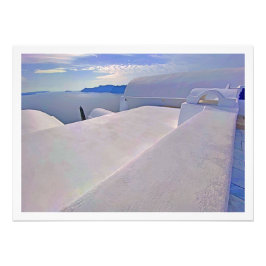 Photo Enlargement Greece santorini  フォトプリント