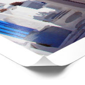 Photo Enlargement Greece santorini  フォトプリント (角)