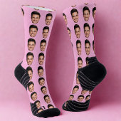 Photo Face Socks, Unique Personalized ソックス