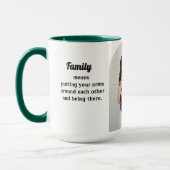 Photo Family Means Mug マグカップ (左)