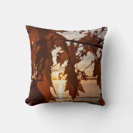 photo feuille d'érables クッション