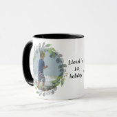 photo flower frame マグカップ (正面左)