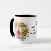 photo flower frame マグカップ (正面左)