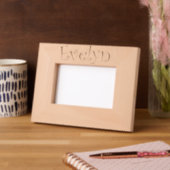 Photo Frame Evelyn trendy first name レーザー彫刻フレーム (左)